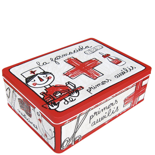 Boite métal "trousse de secours"