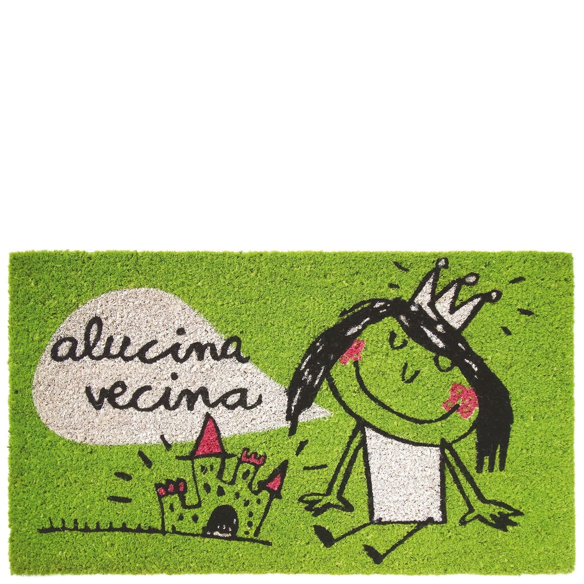 laroom 11379 – Zerbino gatti, colore: verde laroom 11379 – Zerbino gatti, colore: verde