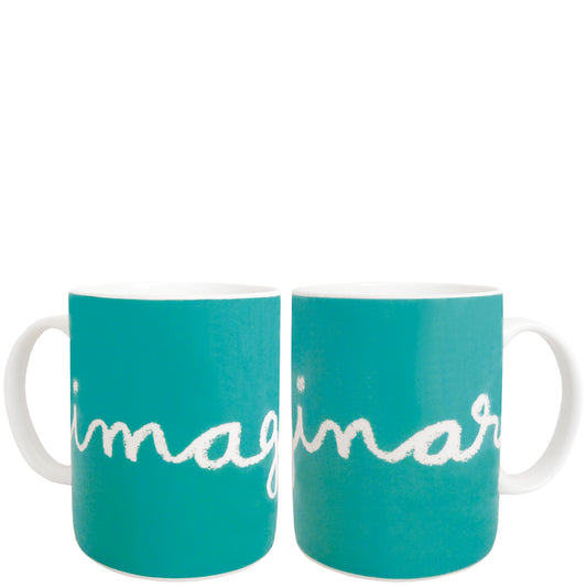 Mug "Imaginaire" bleu