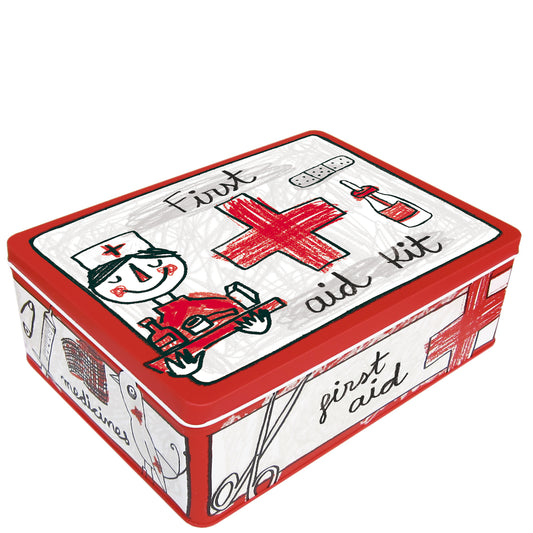 Boite métal "trousse de secours"
