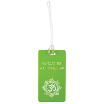 Luggage tag "viatjar és reconnectar"