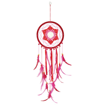 Acchiappasogni rosso e rosa 60 cm