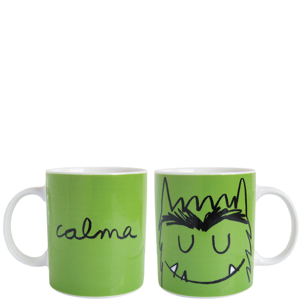 Mug "The Colour Monster - calma (calm)" green
