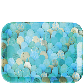 Tray "turquoise mounts"