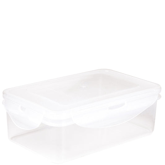 Lunch box 1000ml. para las Lunch Bags Laroom - tapa hermética transparente - apto para microondas & lavavajillas