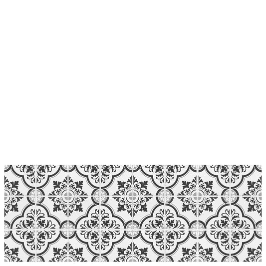 vinyl kitchen mat estoril grey
