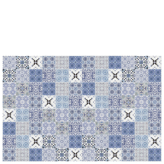Vinyl mat for kids "Faro" blue