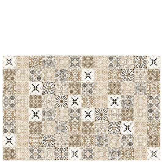 Vinyl mat for kids "Faro" beige
