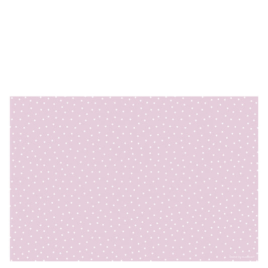 Tapis en vinyle pour enfants "Etoiles" rose