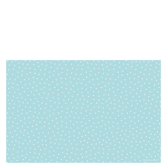 Tapis en vinyle pour enfants "Etoiles" bleu