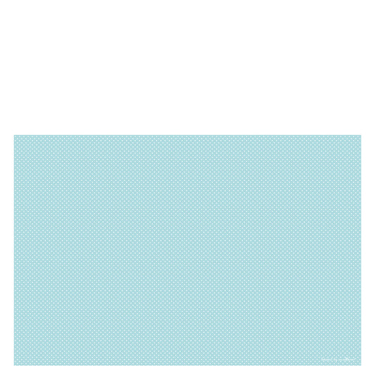 Tapis en vinyle pour enfants "Dots" bleu
