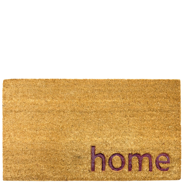 Doormat "home" minimalistic