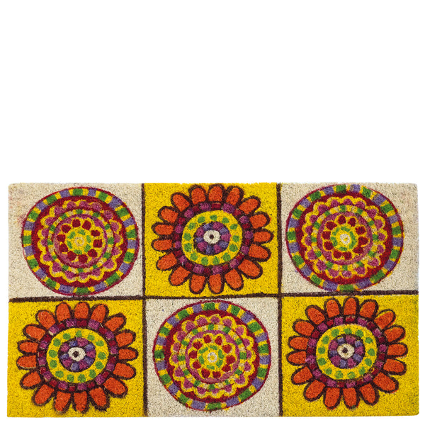Doormat "mandalas" multicolor