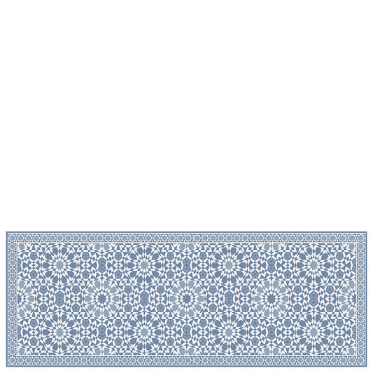 vinyl kitchen mat casablanca azul