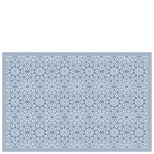 Vinyl mat for kids "Casablanca" azul