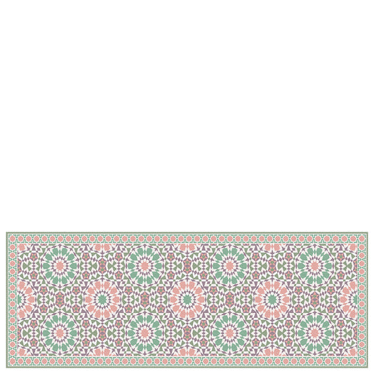 vinyl kitchen mat casablanca mosaic