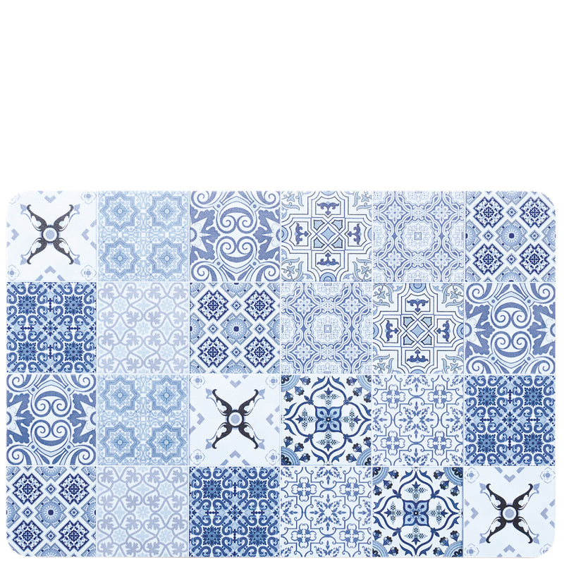 Individual mesa "Faro" azul 30x45cm