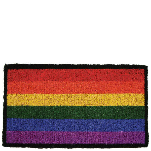 Doormat rainbow