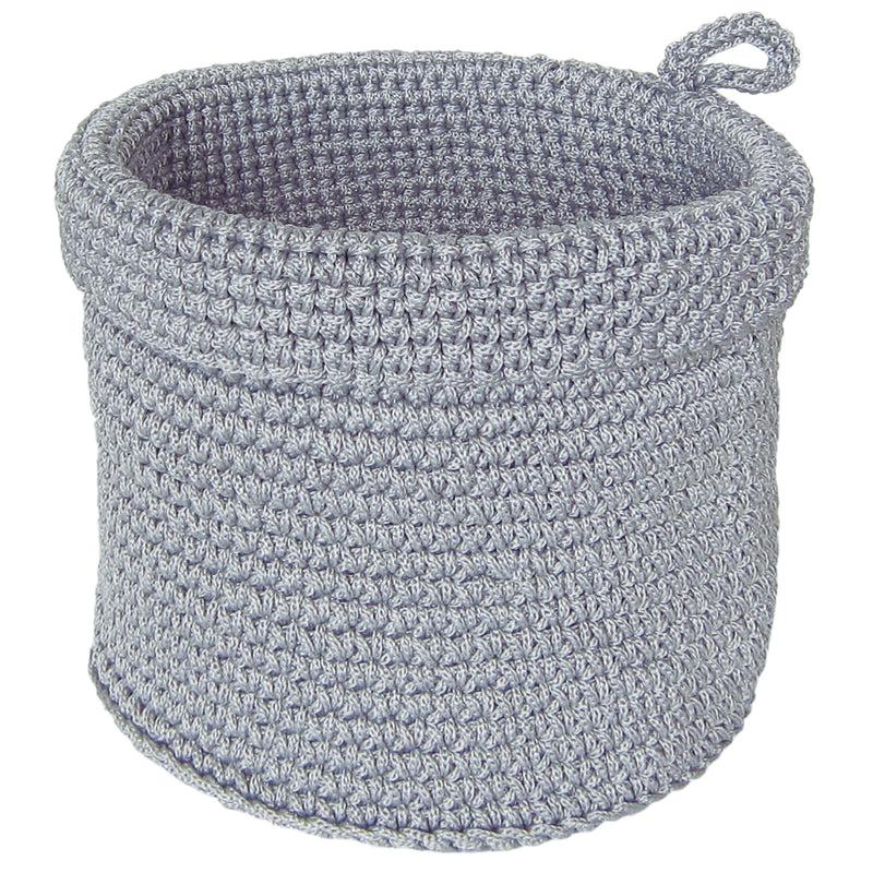 Clear grey basket