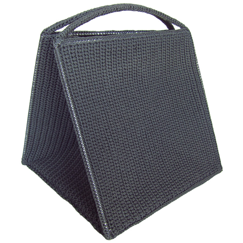 Dark grey laundry basket