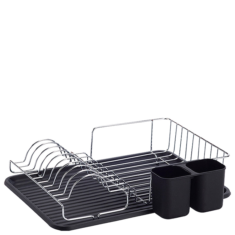Dish rack with cutlery holder & tray small