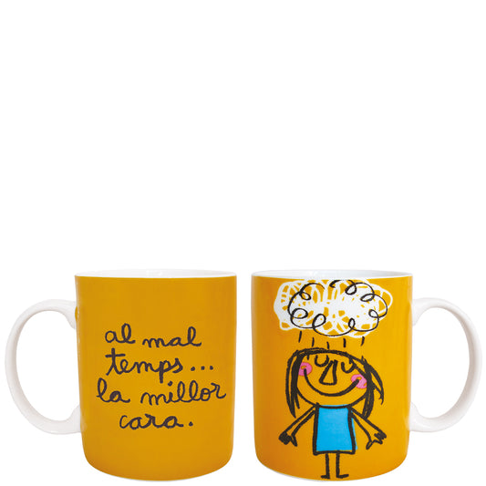 Mug "le meilleur visage par mauvais temps"