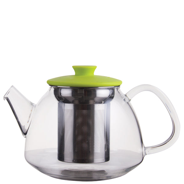 Glass Teapot with S.S. strainer 500ml Green