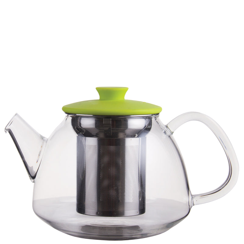 Glass Teapot with S.S. strainer 900ml Green