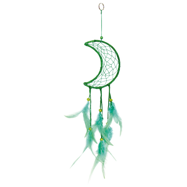 Cazador de sueños luna verde 45cm