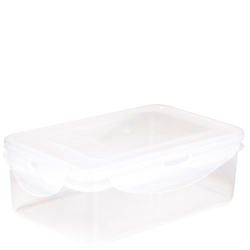 Lunch box 1000ml. para las Lunch Bags Laroom - tapa hermética transparente - apto para microondas & lavavajillas 