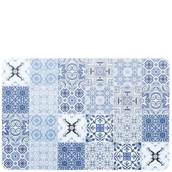 Individual mesa "Faro" azul 30x45cm