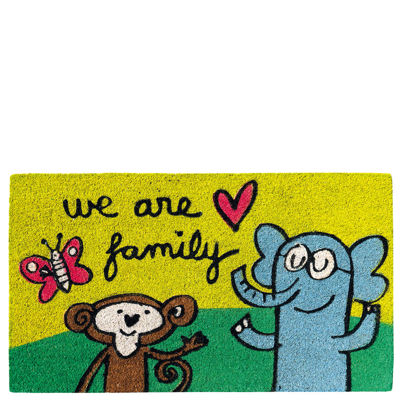 Doormat "we are family"
